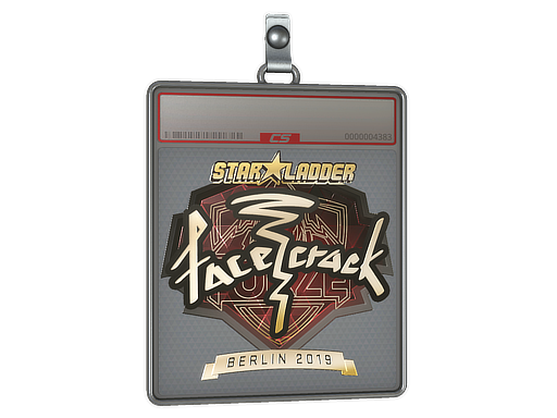facecrack (Gold) | Berlin 2019