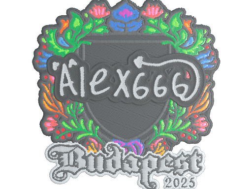 alex666 (Embroidered)