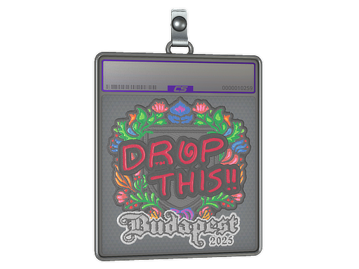 drop (Embroidered) | Budapest 2025