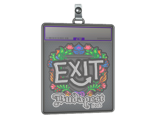 exit (Embroidered) | Budapest 2025