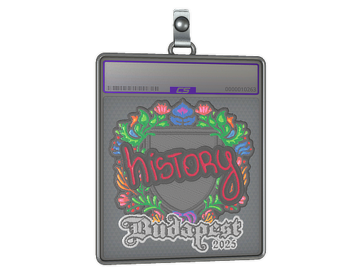 History (Embroidered) | Budapest 2025