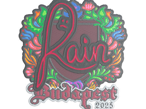 rain (Embroidered)