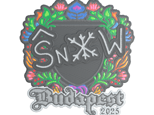snow (Embroidered)