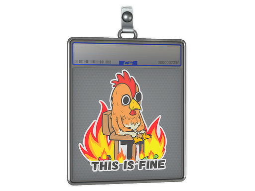 This Is Fine (Chicken)