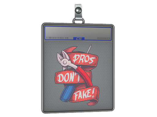 Pros Don't Fake