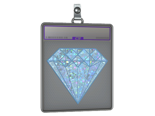 Blue Gem (Glitter)