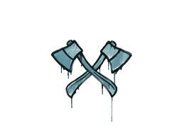 X-Axes (Wire Blue)