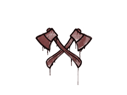 X-Axes (Brick Red)
