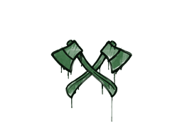 X-Axes (Jungle Green)