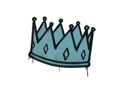 King Me (Wire Blue)
