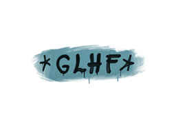 GLHF (Wire Blue)