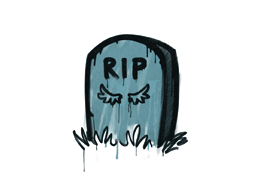 Tombstone (Wire Blue)