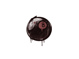 8-Ball (Brick Red)
