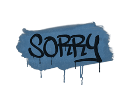Sorry (Monarch Blue)