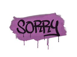 Sorry (Bazooka Pink)