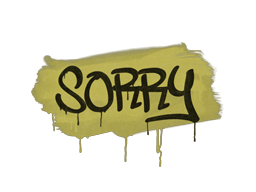 Sorry (Tracer Yellow)