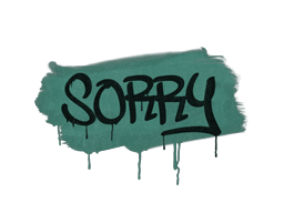 Sorry (Frog Green)