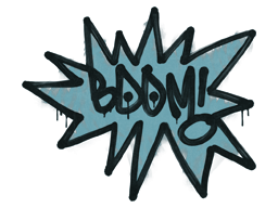 BOOM (Wire Blue)