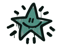 Shining Star (Frog Green)