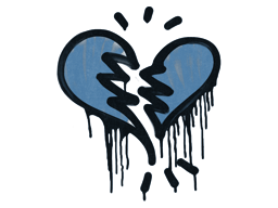Broken Heart (Monarch Blue)
