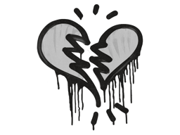 Broken Heart (Shark White)