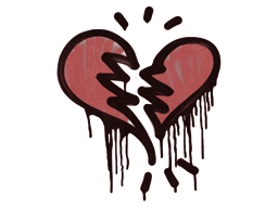 Broken Heart (Blood Red)