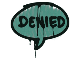 Denied (Frog Green)