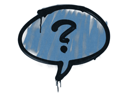Question Mark (Monarch Blue)
