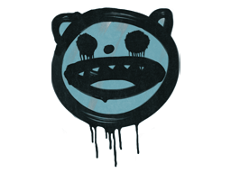 Happy Cat (Wire Blue)