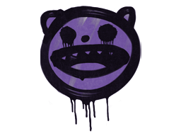 Happy Cat (Monster Purple)