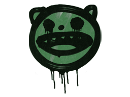 Happy Cat (Jungle Green)