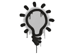 Lightbulb (Shark White)