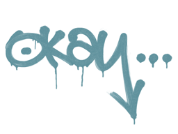 Okay (Wire Blue)