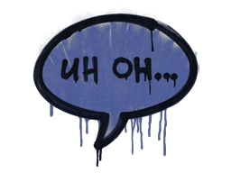 Uh Oh (SWAT Blue)