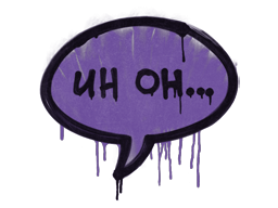 Uh Oh (Monster Purple)