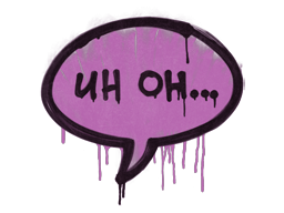 Uh Oh (Bazooka Pink)