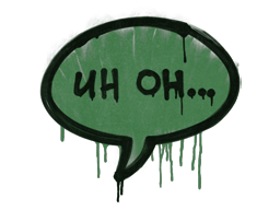 Uh Oh (Jungle Green)