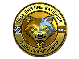 Gold ESL Wolf (Foil)