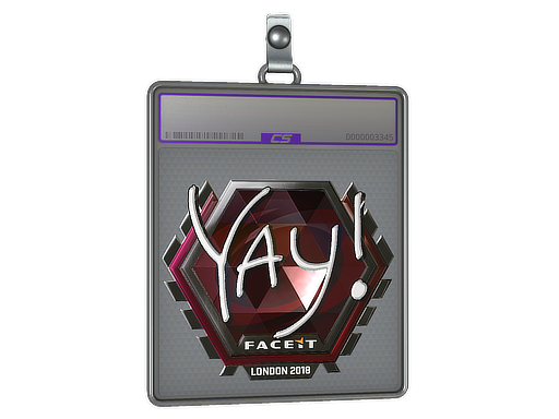 yay (Foil) | London 2018