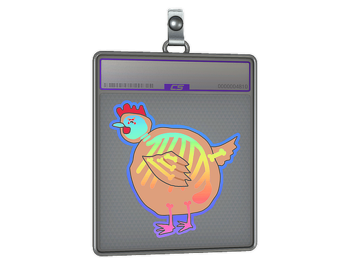 Poorly Drawn Chicken (Holo)