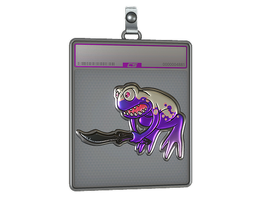 Ultraviolet Poison Frog (Foil)